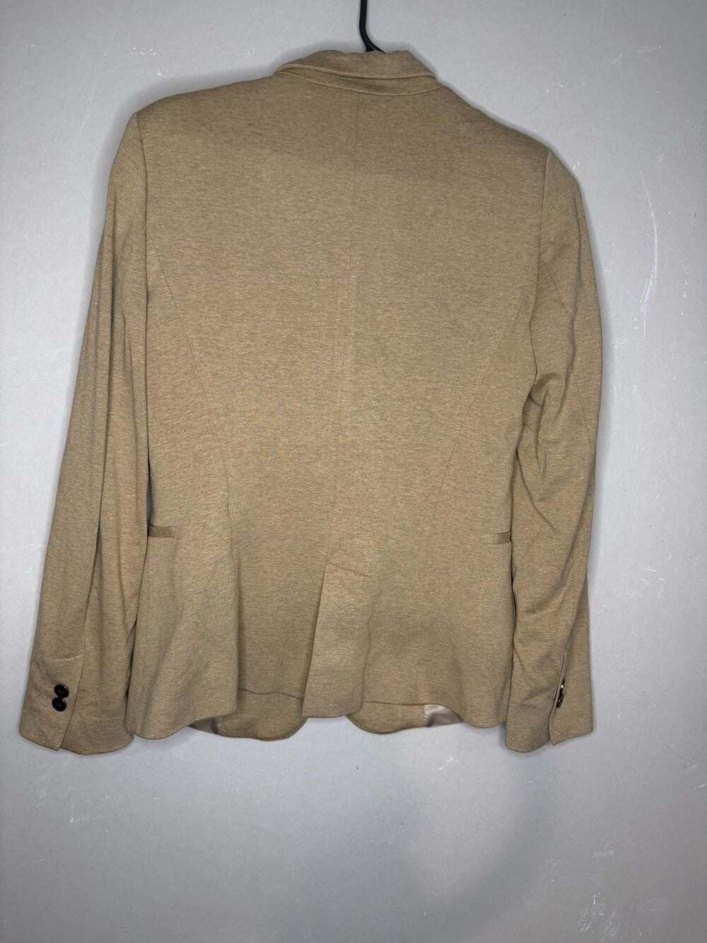 Zara Basic Women's Tan One-Button Structured Blaz… - image 2